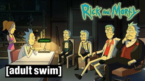 Rick And Morty The Five Families Adult Swim Uk 🇬🇧 Youtube