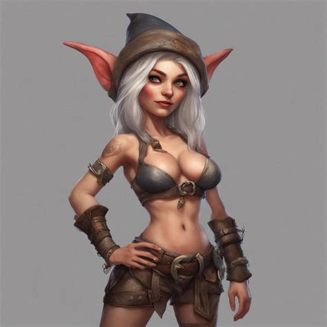 Sexy Gnome Female By Djohnjr On Deviantart