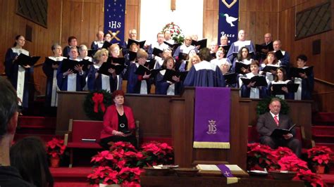 Westminster Presbyterian Church Adult Choir December 14 2013 Youtube