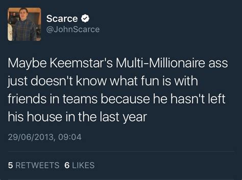 Scarce Was A F Savage Back In The Day Keemstar Know Your Meme