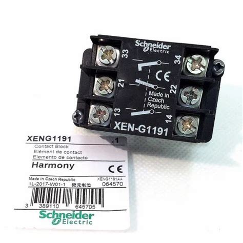 Schneider Electric XEN-G1191 Contact Block at Rs 1000/piece | Bhavnagar ...