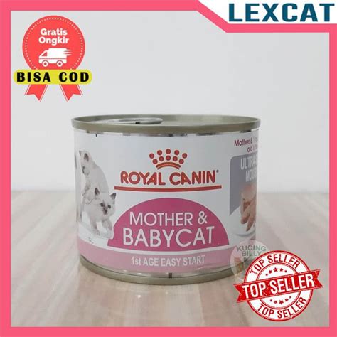 Jual Royal Canin 195gr Mother Babycat Kaleng Shopee Indonesia