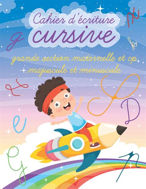 Buy Cahier D Criture Cursive Grande Section Maternelle Et Cp