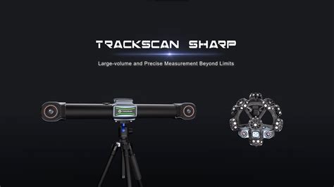 Trackscan Sharp Series Optical D Scanning System Youtube