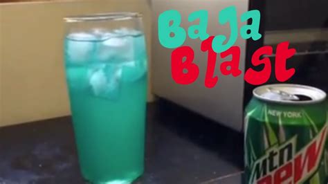 Taco Bell S Mountain Dew Baja Blast Recipe Youtube