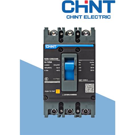 CHINT NXM 25KA 36KA 50KA MCCB 25A 250A 2 Pole 3 Pole Shopee Malaysia