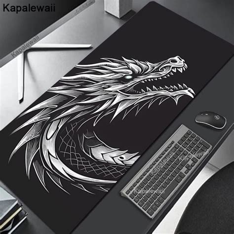 Japan Large Red Mousepad Redragon Office Table Anime Deskmat X