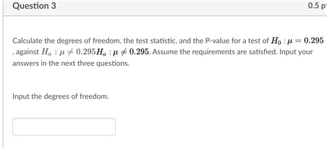 Solved Question 1 0.5 pts Use the following information to | Chegg.com 