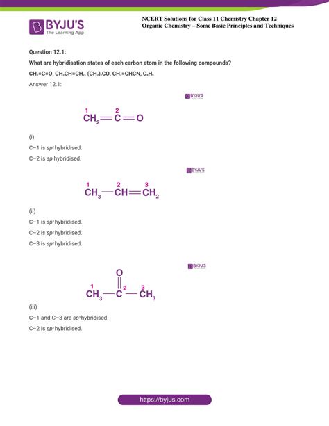 Ncert Solutions For Class Chemistry Chapter Organic Chemistry