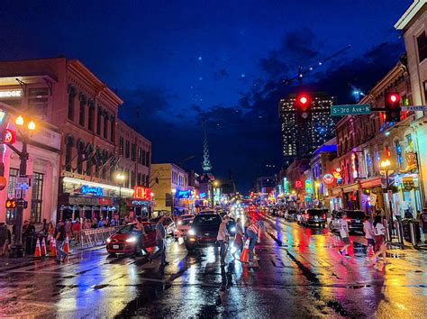 Nashville Nightlife Photograph by Dan Dunn - Fine Art America