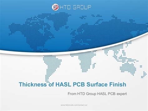 Do you know the thickness of HASL PCB