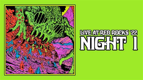 King Gizzard The Lizard Wizard Live At Red Rocks Night