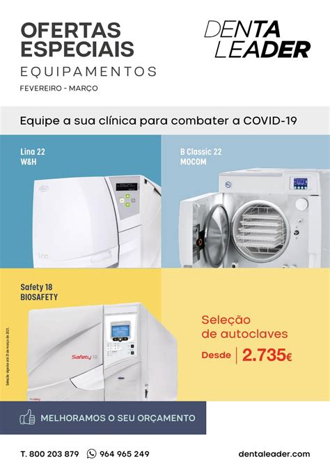 Dentaleader Ofertas Especiais Equipamentos fevereiro março 2021 by