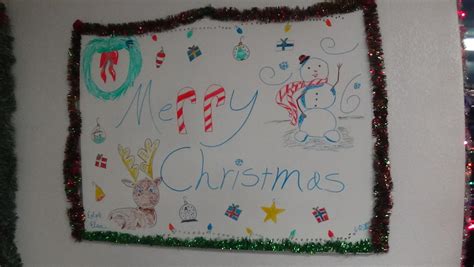 Merry Christmas Whiteboard by EgegikElsa on DeviantArt