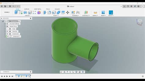 Fusion 360 Tutorial Combine Youtube