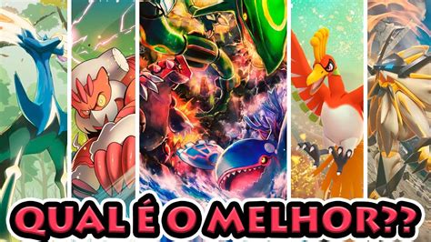 Top 10 PokÉmon LendÁrios Mais Fortes Youtube