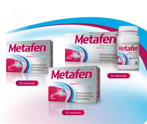 Metafen 200 mg 325 mg 20 tabletek opinie skład i cena Apteka