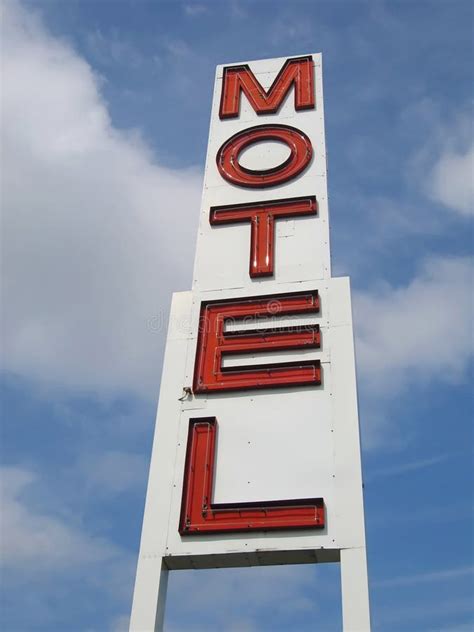 Motel Sign Stock Image Image Of Americana Sign Stay 1298787