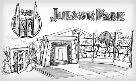 The 2019 Albertson Halloween House Theme: Jurassic Park | The Albertson ...