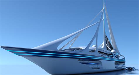 ArtStation - Futuristic Yacht 01 | Resources