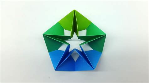 Origami Stars Tutorial Magic Star Paper Modular Origami Star Youtube