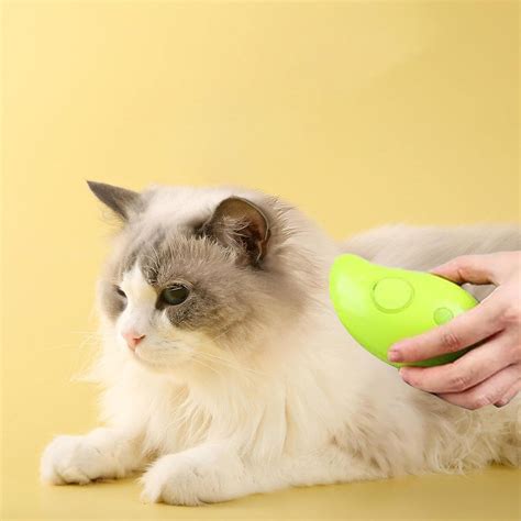 Peine De Masaje En Aerosol Para Gatos Cepillo El Ctrico Para Gatos Con