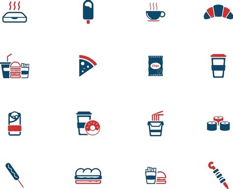 Fast Food Simply Icons Junk Meal Burger Vector Junk Meal Burger Png