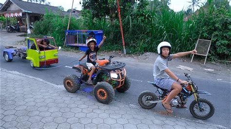 Rama Offr0ad Pake Motor Atv Motor Trail Dan Truknya Seru Banget