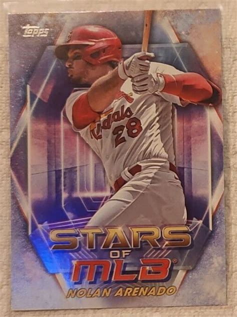 Topps Stars Of The Mlb Smlb Nolan Arenado St Louis Cardinals Ebay