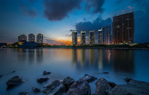 Jakarta Indonesia 1080p Pantai Mutiara Hd Wallpaper
