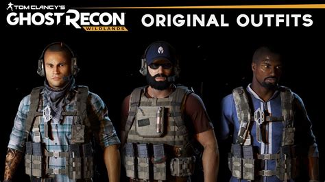 Ghost Recon Wildlands How To Make Original Outfits From Trailers Nomad Holt Midas Weaver