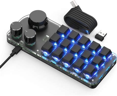 Brimford Usb Mini Macro Mechanical Gaming Keyboard Programming Keypad