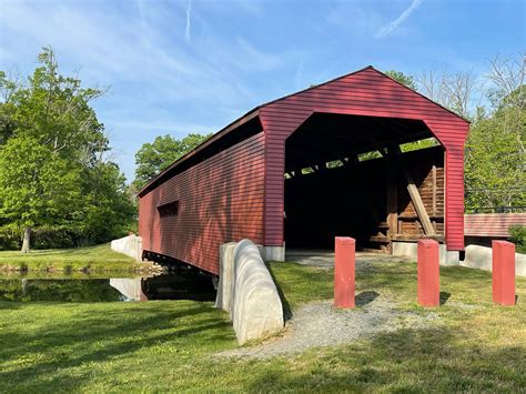 Gilpins Falls Covered Bridge In North East Maryland Paul Chandler