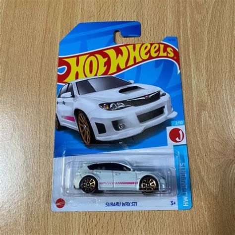 Hot Wheels Subaru Wrx Sti Blanco Cuotas Sin Inter S