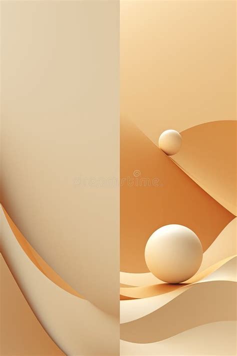 An Abstract Simple Graphic Shapes Stock Illustration Illustration Of