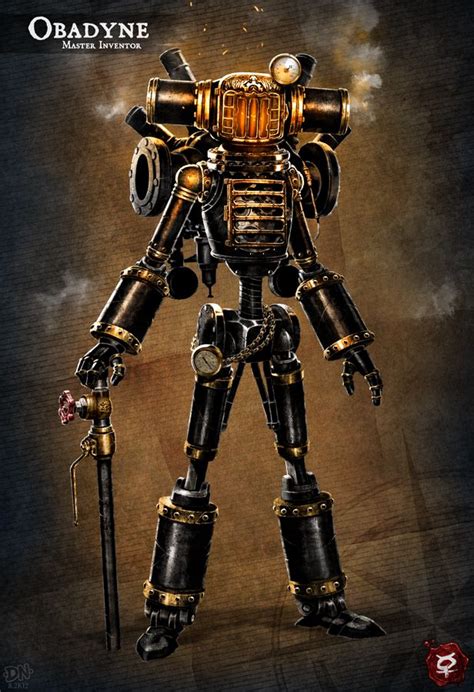 Obadyne Steampunk Art Steampunk Characters Steampunk Robots