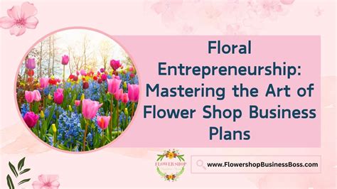 Flower Shop Business Plans Flower Shop Business Boss