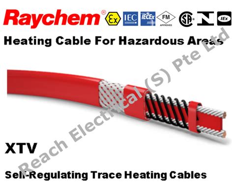 Raychem Xtv Self Regulating Trace Heating Cables 120°c Reach Electrical