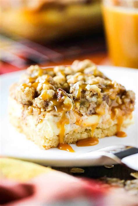 Cream Cheese Apple Bars With Pecan Streusel How To Feed A Loon Recipe Best Apple Desserts