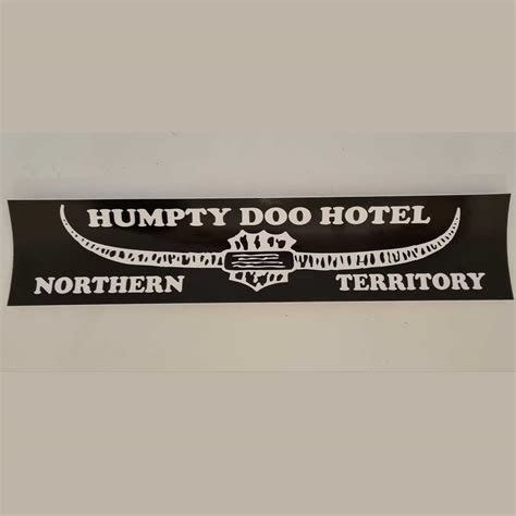 Small Sticker Humpty Doo Hotel