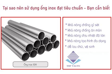 Bảng tra quy cách tiêu chuẩn ống inox 304 Chính xác nhất