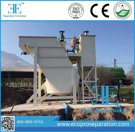 Lamella Clarifier Lst System For Solid And Liquid Separation For Waste