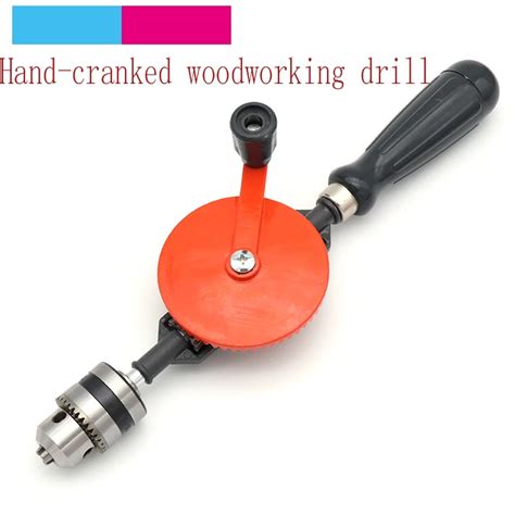 1pcs Hand Drill 15 10mm Drill Chuck Automatic Miniature Hand Crank