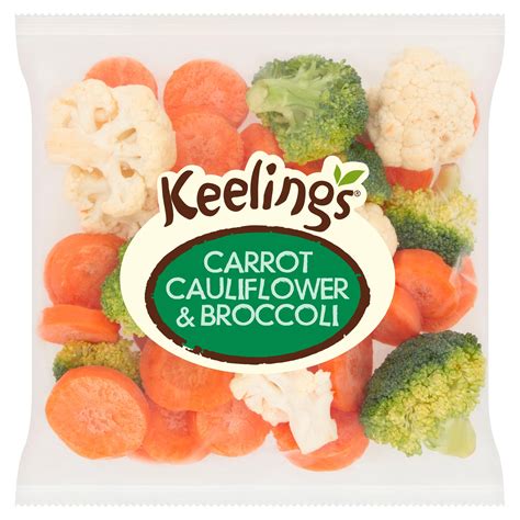 Keelings Carrot Cauliflower Broccoli Fresh Vegetables Iceland Foods