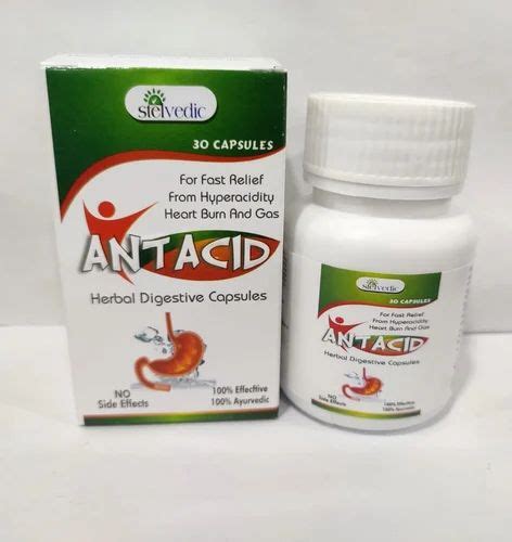 Herbal Antacid Capsule Prescription At Rs Stripe In Chandigarh