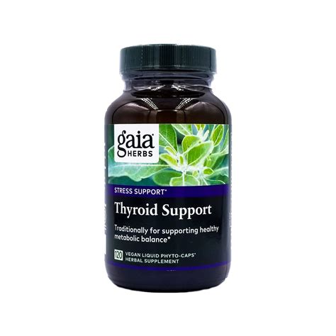 Gaia Herbs Thyroid Support 120 Caps Beauty Scout