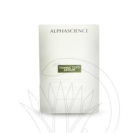 Alphascience Tannic Cf Serum Ml Price From Misr Online In Egypt