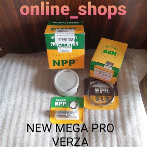 Paket Piston Kit Seher Npp New Mega Pro Verza Oversize Os Std