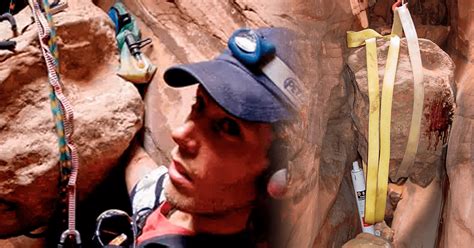 Estados Unidos Aron Ralston el montañista que se cortó el brazo para