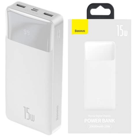 Pojemny Mocny Power Bank Powerbank Baseus Mah X Usb Usb C A Pd